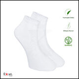 Erkek Çorap 6 Çift Dikişsiz Yazlık Bambu Kısa Patik Set (HEDİYE KUTULU)