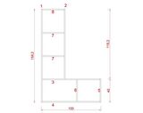 ATLAS DUVAR RAF SET CAPPİCİNO