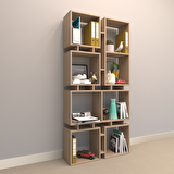KAVELA SUNTALAM KİTAPLIK ( 86 x 178 cm ) CAPPİCİNO