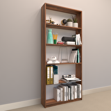 ASYA SUNTALAM KİTAPLIK ( 80 x 180 cm ) HARELİ CEVİZ (MAT)