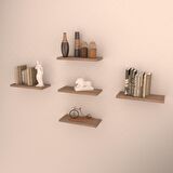 5 Lİ SONOMA DUVAR RAFI SACRAMENTO ( MAT )