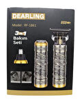 Rf-1861 Dearling 3in1 Sakal Makinası Saç Sakal Kesme Traş Makinesi 