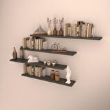 4 LÜ RAF SET ( 90-90-80-80 ) ANTRASİT ( MAT )