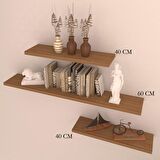 3 LÜ RAF SET ( 60-40-40 ) CAPPİCİNO