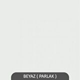 VOLGA DUVAR RAF SETİ BEYAZ ( PARLAK )