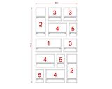 MİLANO RAF SETİ - MODEL 2 BAMBU ( MAT )