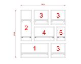 MİLANO RAF SETİ - MODEL 4 BAMBU ( MAT )