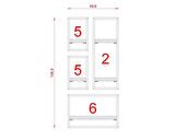 MİLANO RAF SETİ - MODEL 8 BAMBU ( PARLAK )