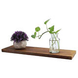 DEKORATİF RAF HALİÇ CEVİZ  - 50 CM