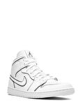 Air Jordan 1 Mid Iridescent Reflective White