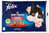 Felix Multipack Sığır ve Tavuklu Yetişkin Yaş Kedi Maması 4x85 Gr