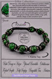 Sertifikalı AAA+ Kalite Gerçek Terahertz - Zümrüt Taşı Bileklik - Ayarlamalı