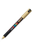 Posca Uni Pc-1Mr Renkli Boya Marker Kalemler Ultra İnce 0,7 Mm ALTIN (1  ADET)