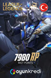 League Of Legends 7980 Rp TR
