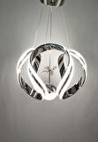 Çift Şeritli Modern LED Avize