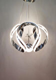 Çift Şeritli Modern LED Avize