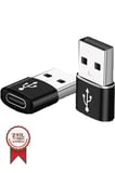 Seyahat Aparatı Pratik Aparat Küçük Araç Dönüştürücü Adaptör Usb to Type-C 3.0 Usb YD68 Siyah