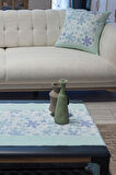 Pamuklu Kumaş Runner ve Kırlent Takımı (55x165 cm Runner; 2 Adet 50x50 cm Kırlent Kılıfı)