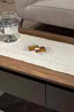 Magic Rug Dokuma Kumaş El Baskısı Runner 45x145 Cm