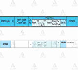 Riken 16243-050 Segman Civic 96-01 1.6 HRV 99-07 75mm D16Y4-D16W1 0.50 Takım 16243050