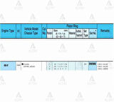 Riken 28265-STD Segman Corolla 88-95 1.6 81mm 4Af Karbüratörlü STD Takım 28265STD