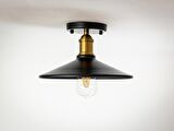 RİOLİGHT RETRO TEKLİ METAL PLOFONYER AVİZE ŞAPKA ÇAPI: 28CM