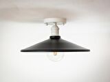 RİOLİGHT RETRO TEKLİ METAL PLOFONYER AVİZE ŞAPKA ÇAPI: 38CM