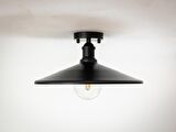 RİOLİGHT RETRO TEKLİ METAL PLOFONYER AVİZE ŞAPKA ÇAPI: 38CM
