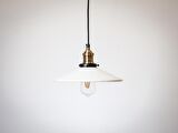 RİOLİGHT RETRO TEKLİ METAL SARKIT AVİZE ŞAPKA ÇAPI: 28CM