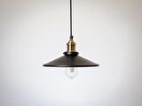 RİOLİGHT RETRO TEKLİ METAL SARKIT AVİZE ŞAPKA ÇAPI: 28CM