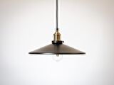 RİOLİGHT RETRO TEKLİ METAL SARKIT AVİZE ŞAPKA ÇAPI: 38CM
