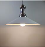 RİOLİGHT RETRO TEKLİ METAL SARKIT AVİZE ŞAPKA ÇAPI: 40CM