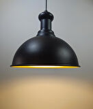 RİOLİGHT RETRO TEKLİ METAL SARKIT AVİZE ÇAP: 40CM