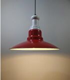 RİOLİGHT RETRO KIRMIZI TEKLİ METAL SARKIT AVİZE ÇAP: 30CM