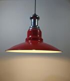 RİOLİGHT RETRO KIRMIZI TEKLİ METAL SARKIT AVİZE ÇAP: 30CM