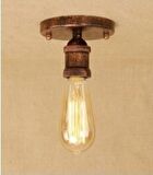 RİOLİGHT RETRO BAKIR ESKİTME TAVAN ARMATÜRÜ