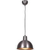 RİOLİGHT RETRO GRİ İÇİ GRİ TEKLİ METAL SARKIT AVİZE