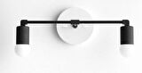 RİOLİGHT MODERN İKİLİ METAL APLİK