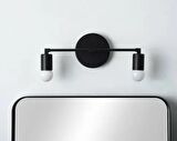  RİOLİGHT MODERN İKİLİ METAL APLİK