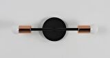 RİOLİGHT MODERN BAKIR DUYLU İKİLİ METAL APLİK