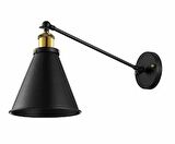 RİOLİGHT RETRO ÇİFT MAFSALLI HAREKETLİ BAŞLIK METAL DUVAR APLİK