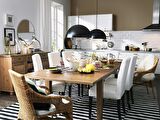 RİOLİGHT MODERN SİYAH İÇİ ALTIN MUTFAK,CAFE.GENÇ ODASI İÇİN TEKLİ METAL SARKIT AVİZE ÇAP:40CM 1ADET FİYATIDIR