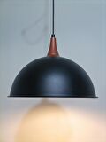 RİOLİGHT RETRO,RUSTİK,MODERN BAKIR AKSESUARLI MUTFAK,ODA,CAFE İÇİN TEKLİ METAL SARKIT ÇAP:30CM
