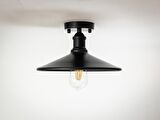 RİOLİGHT RETRO11,RUSTİK MUTFAK,ODA,KOLİDOR İÇİN TEKLİ METAL SARKIT PLOFONYER AVİZE ÇAP:28CM