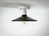 RİOLİGHT RETRO15,RUSTİK MUTFAK,ODA,KOLİDOR İÇİN TEKLİ METAL SARKIT PLOFONYER AVİZE ÇAP:28CM