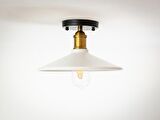 RİOLİGHT RETRO16,RUSTİK MUTFAK,ODA,KOLİDOR İÇİN TEKLİ METAL SARKIT PLOFONYER AVİZE ÇAP:28CM