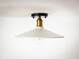 RİOLİGHT RETRO6,RUSTİK MUTFAK,ODA,SALON CAFELER İÇİN TEKLİ METAL PLOFONYER AVİZE ÇAP:38CM