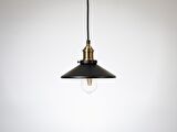 RİOLİGHT RETRO4,RUSTİK MUTFAK,ODA,KOLİDOR,CAFELER İÇİN TEKLİ E27 DUYLU METAL SARKIT AVİZE ÇAP:23CM
