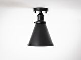 RİOLİGHT RETRO3,RUSTİK,VİNTAGE HOL,MUTFAK,ODA,CAFE İÇİN 1XE27 DUYLU TEKLİ METAL PLOFONYER AVİZE