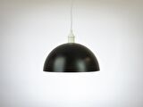 RİOLİGHT RETRO,RUSTİK1,VİNTAGE MUTFAK,ODA,SALON,CAFE İÇİN SİYAH TEKLİ METAL SARKIT AVİZE ÇAP:30CM
